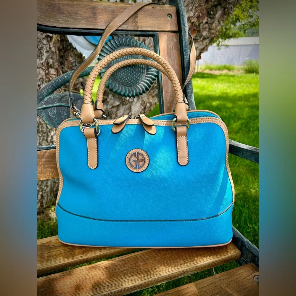 Giani Bernini Saffiano Dome Satchel - Picture 1 of 13